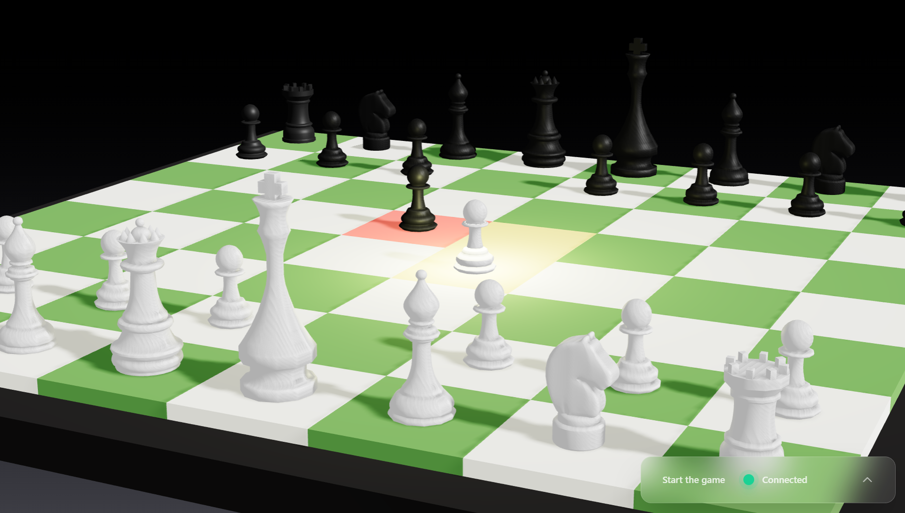 3D Chess interface, view 2